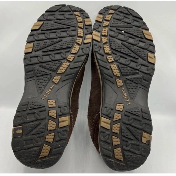 L.L. Bean Mens Tek 2.5 Casual Hiking Shoes Brown Leather Waterproof 11 medium main image 4